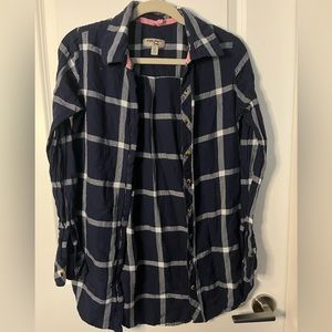 Triple Five Navy Blue Flannel
